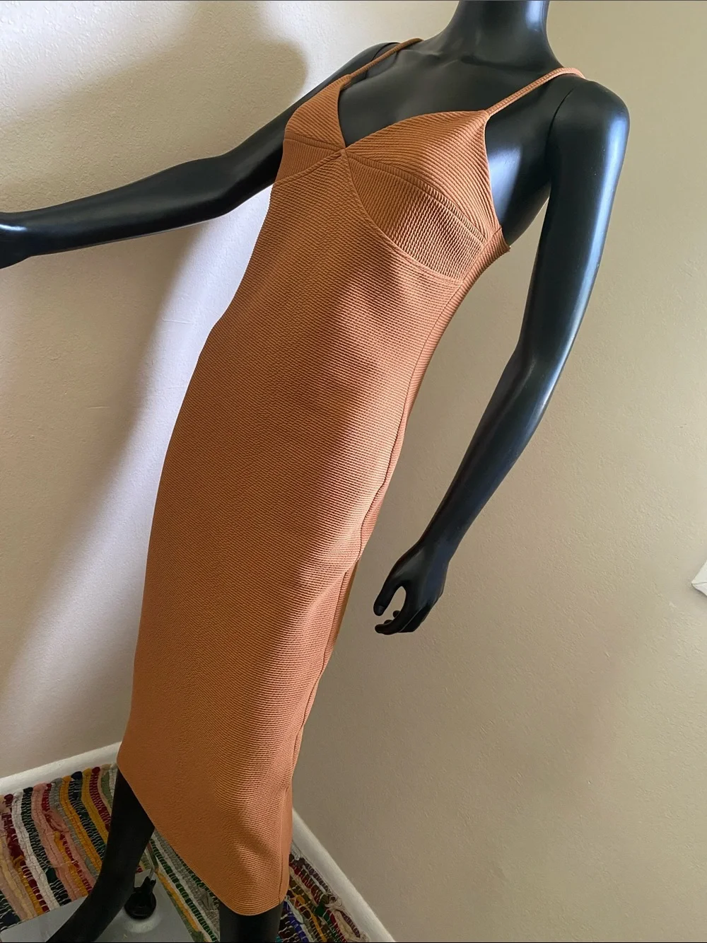Forever 21 Copper-Brown Midi Slip Dress - Picture 4 of 11